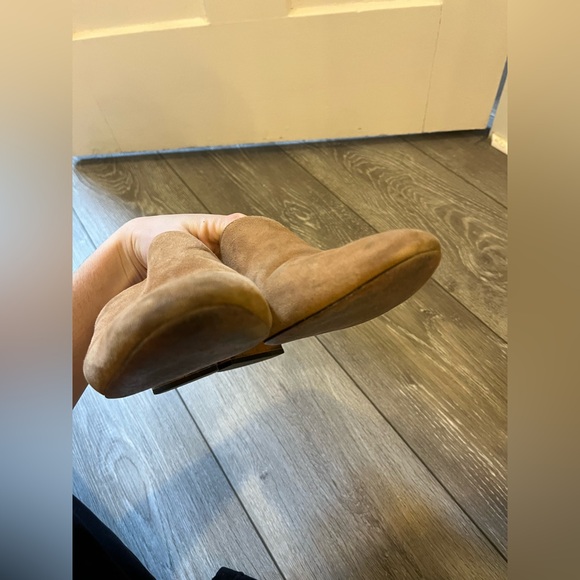 J.Crew Tan suede block heel mule Size 9 - Picture 9 of 11